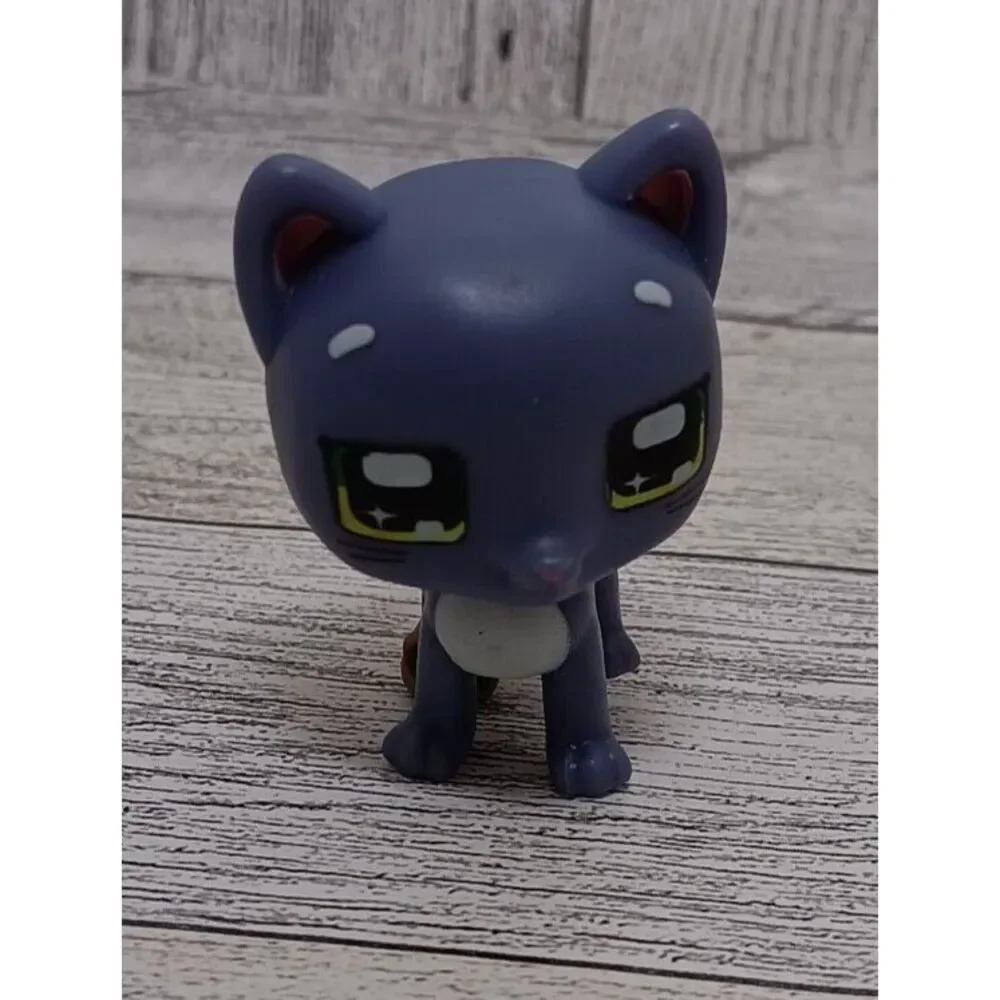 Boxy Girls Pets Mini Purple Cat 1 1/2